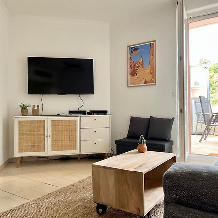 'La Villa Melanie' Neuf, Equipe, Terrasse, Centre Menton Exteriör bild